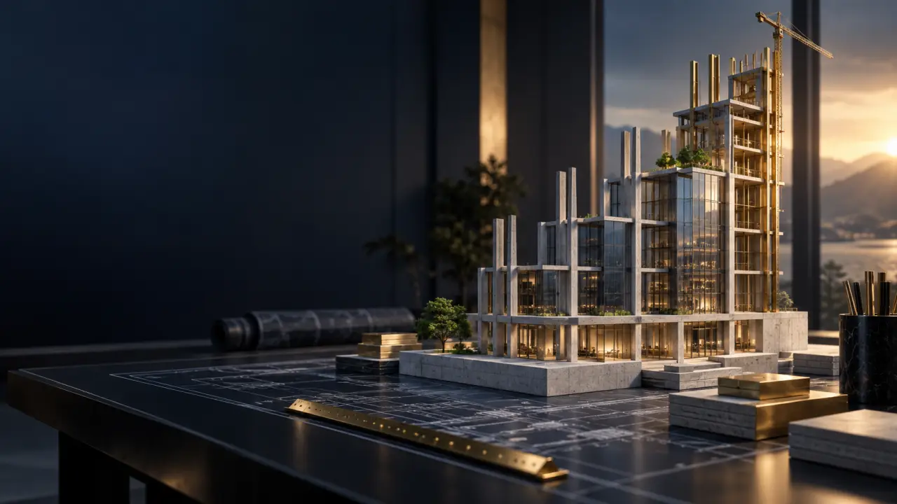 Tableau stratégique illustrant la construction d'une croissance rentable et maîtrisée