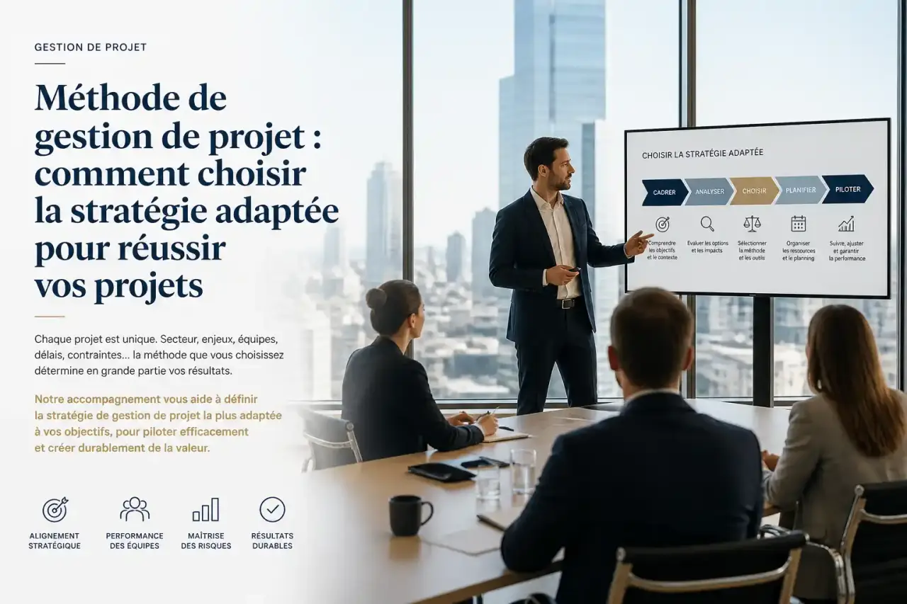 Méthode de gestion de projet : comment choisir la stratégie adaptée pour réussir vos projets